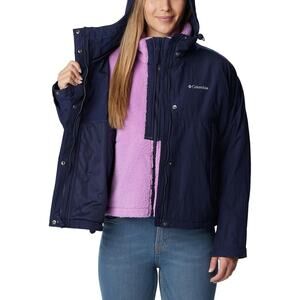 Columbia Laurelwoods II Interchange Jacket Womens Large Dark Nocturnal NWT $260